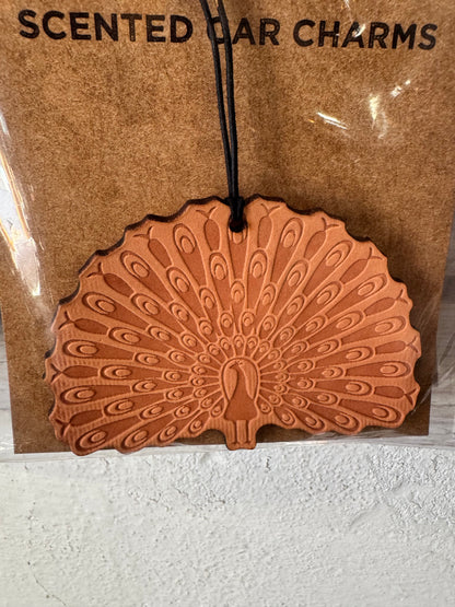 Leather Car Charm | Air Freshener