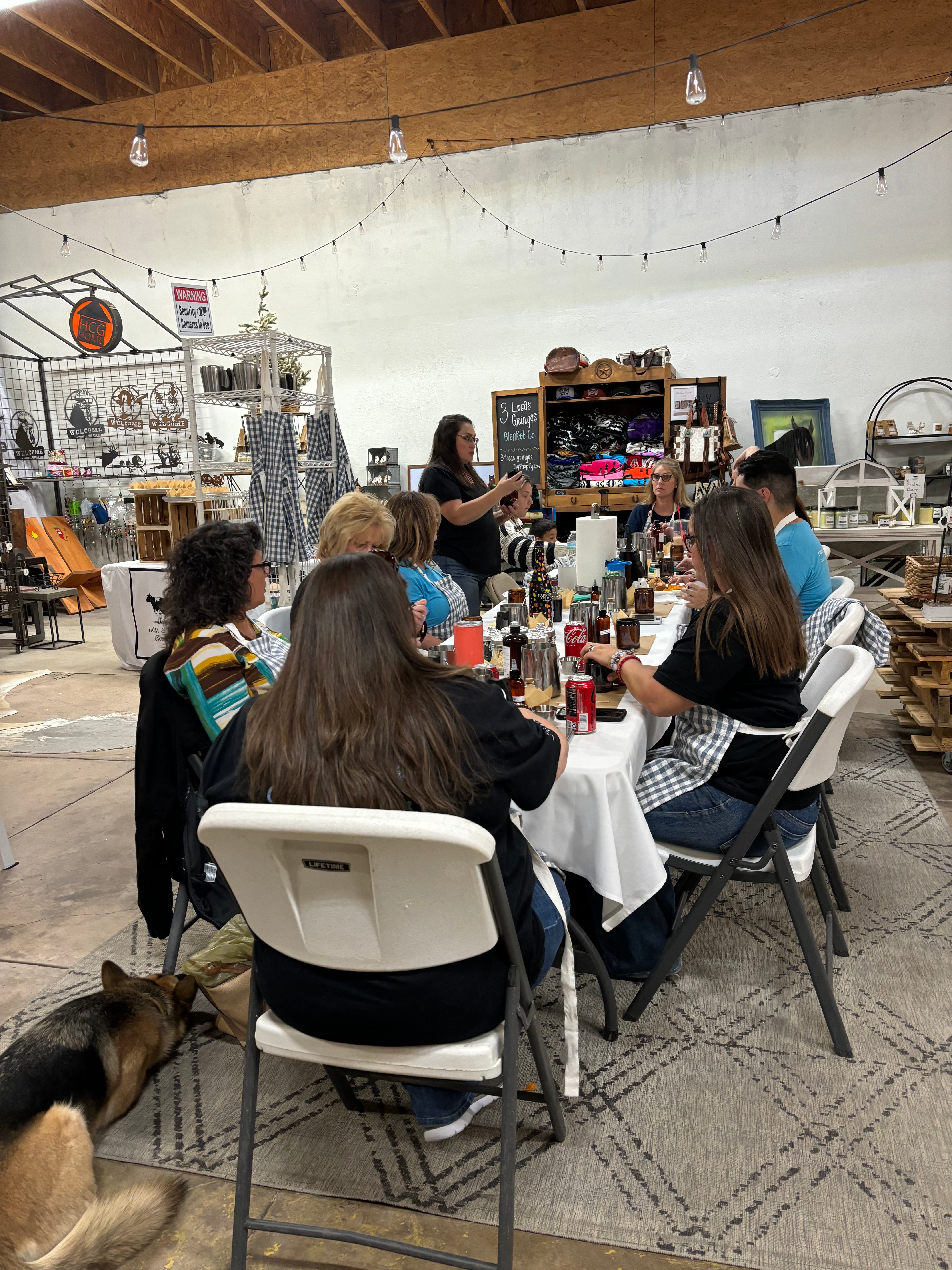 Gift top Certificate | Sip & Pour Candle Making Class | In Person