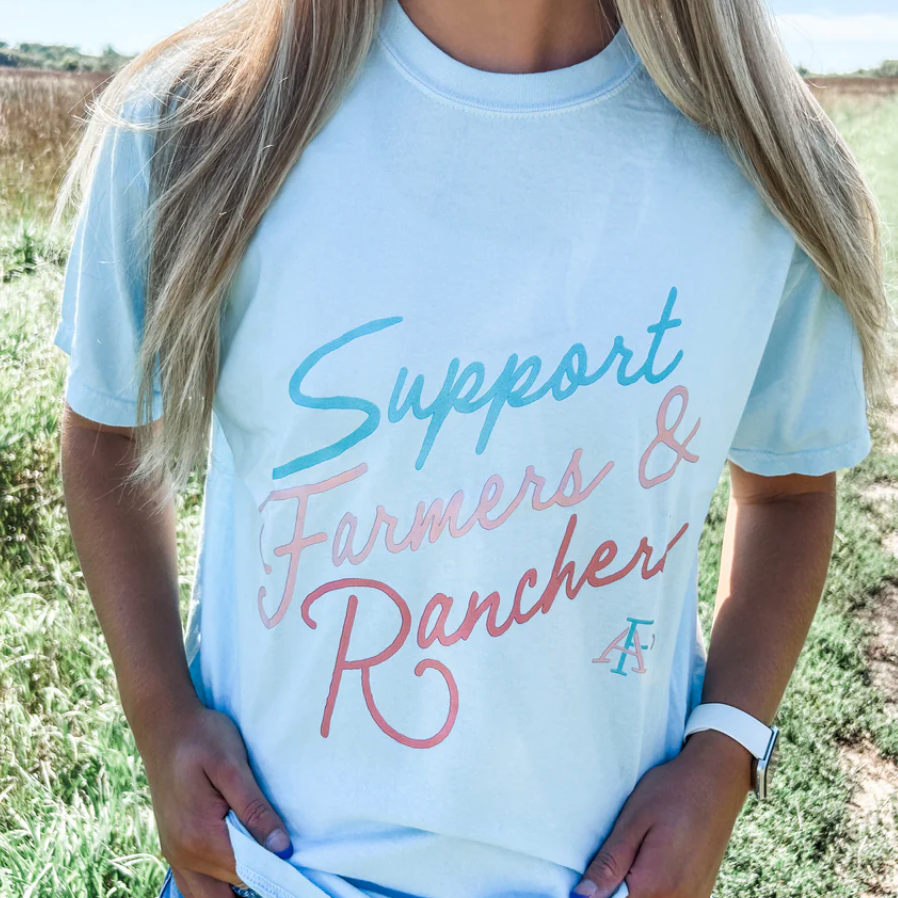 Clothing | T-Shirt | Support Farmers & Ranchers