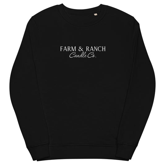 FR | Unisex organic sweatshirt Black