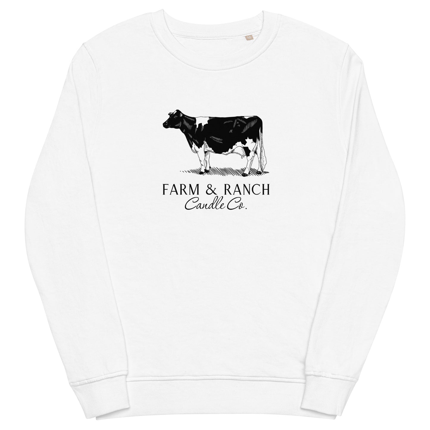 FR | Unisex organic sweatshirt White
