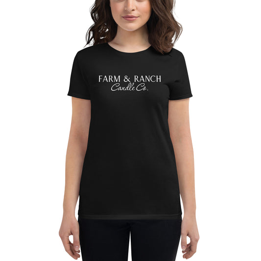 FR | Women's short sleeve t-shirt Black