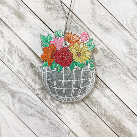 Fortune Freshies | Disco Ball with Flowers