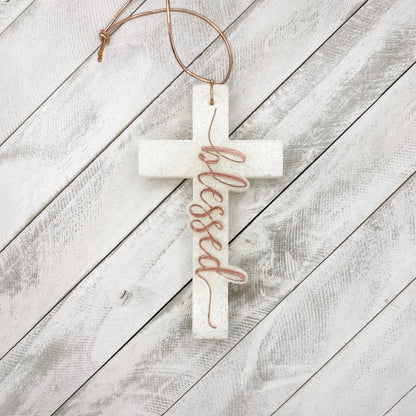 Fortune Freshies | Cross (Blessed, Grace, Grateful, Faith, Hope, Family or Jesus)
